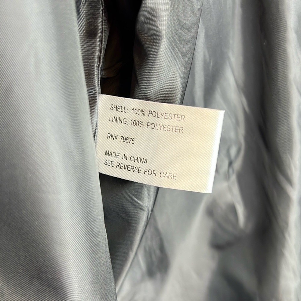 - Michael Michael Kors Black Trench Coat Size XS - Picture 12 of 16